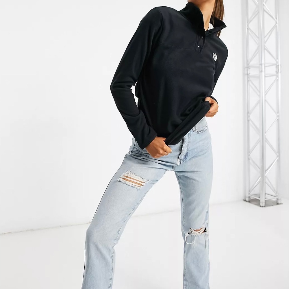 The North Face TKA Glacier Tech Fleece 1/4 snap